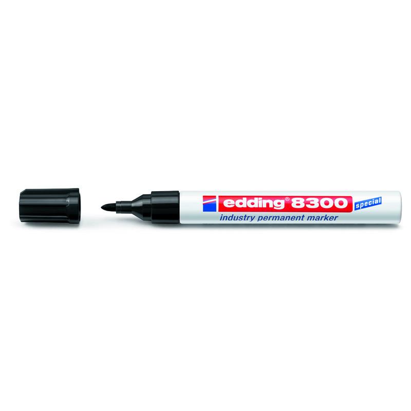 Маркер edding Industry Permanent e-8300/01, 1,5-3 мм чорний